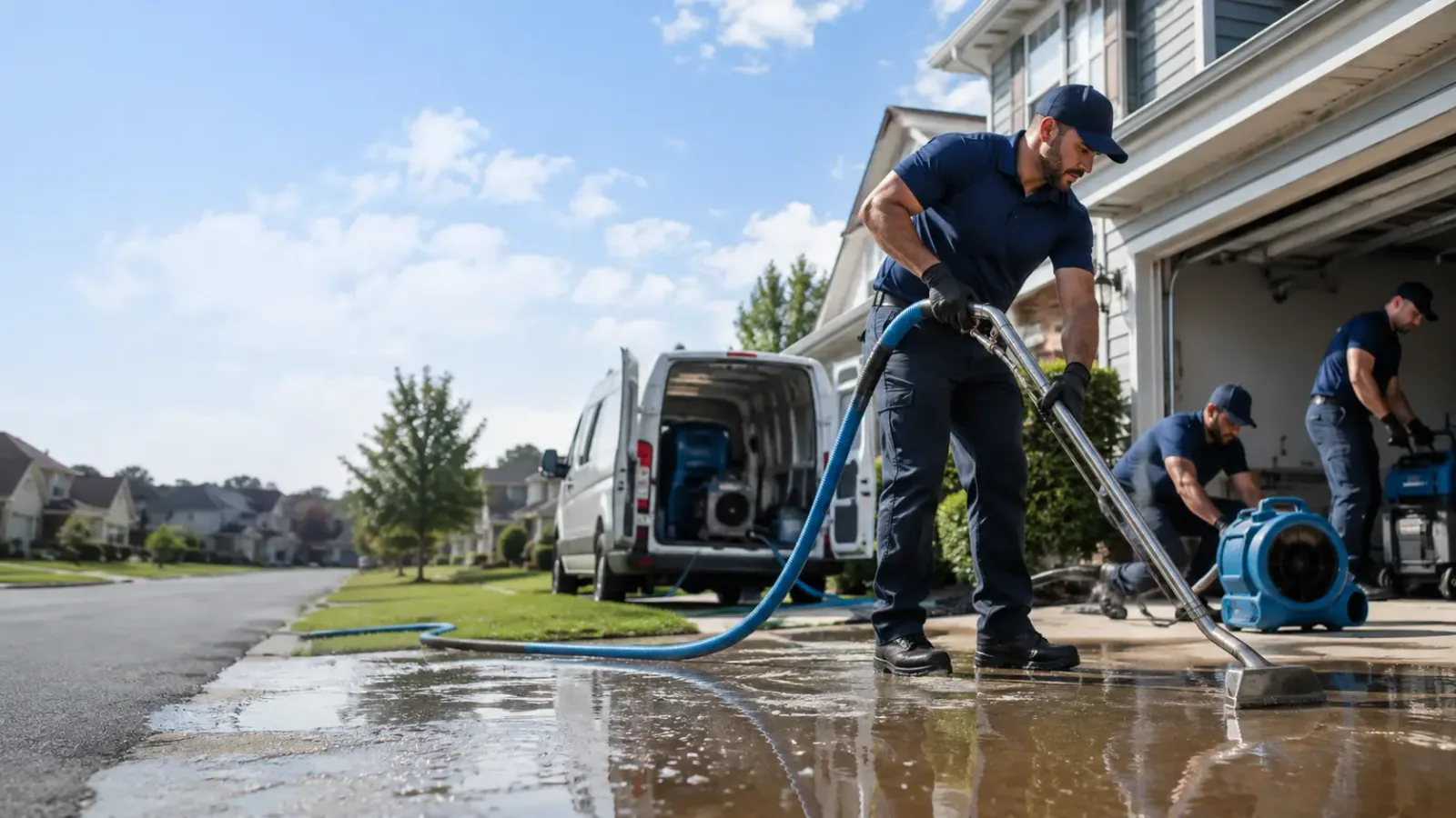 Flood Damage Restoration in Bruno, NE
